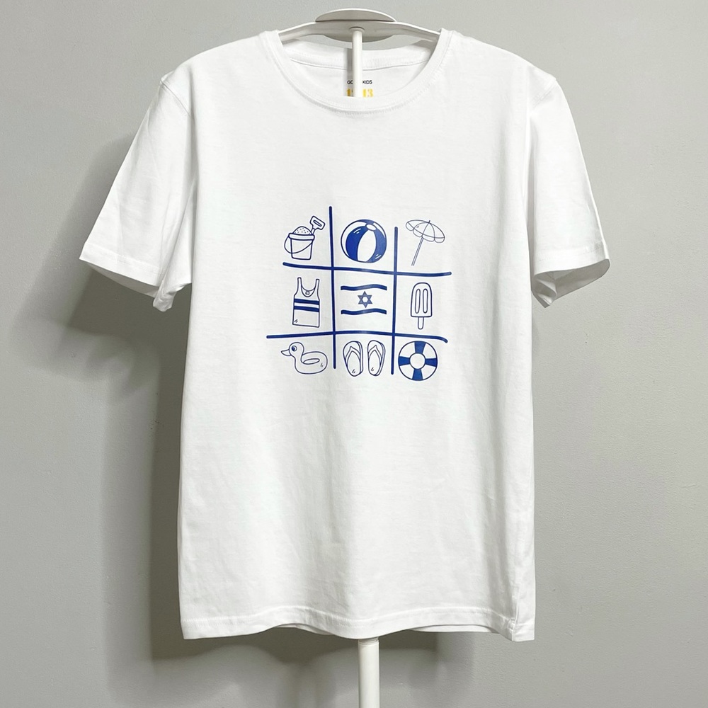 GOLF & KIDS Tic Tac Toe Short Sleeve T-Shirt